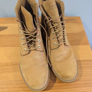 Timberland Tan Durable Lace-Up Boots